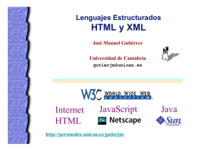 WWW y HTML - Universidad de Cantabria