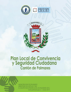 Plan Local de Convivencia y Seguridad Ciudadana de Palmares.