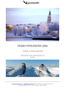 viajes Finlandia 2016. Viaje a Finlandia travesia del mar baltico y