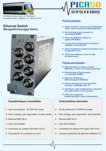 Managed/Unmanaged Ethernet Switch