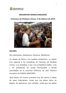 2015-02-03 somosamazonia - Presidencia de la República del