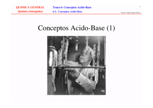 6.1.4 (1) - Conceptos ácido-base