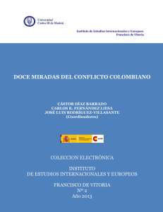 Doce miradas del conflicto colombiano - e-Archivo Principal