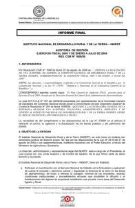 Informe Final Resolución CGR N° 1008/09