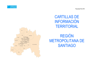 cartillas de información territorial región metropolitana de santiago