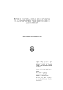 ESTUDIO CONFORMACIONAL DE COMPUESTOS