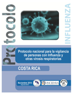 Protocolo nacional para la vigilancia de personas con influenza y