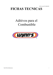 fichas combustible wynns