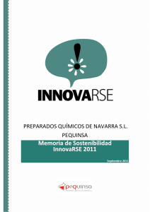 Memoria de Sostenibilidad InnovaRSE 2011