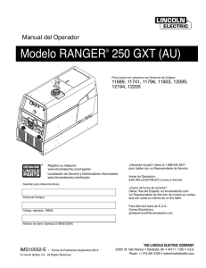 Modelo RANGER® 250 GXT (AU)