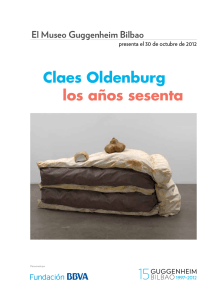 El Museo Guggenheim Bilbao Claes Oldenburg
