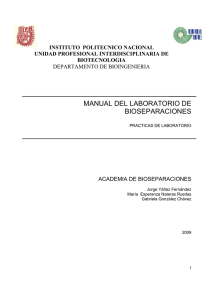 manual del laboratorio de bioseparaciones