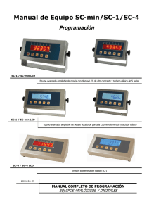 Manual de Programaci&oacute;n SC-min/SC-1/SC-4: Gu&iacute;a Completa