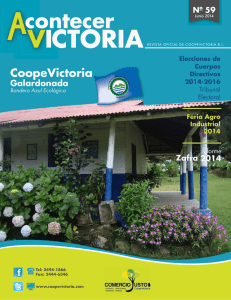Nº 59 - CoopeVictoria R.L