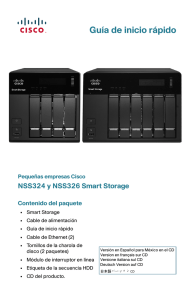 NSS324 and NSS326 Smart Storage Quick Start Guide