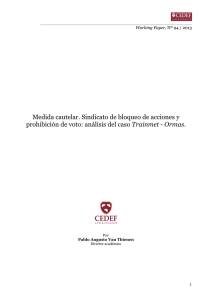 wp 94 - sindicato de bloqueo y prohibicion de voto - CEDEF