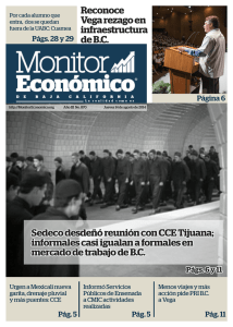 14 agosto 2014 - Monitor Económico
