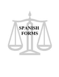 spanish forms - Texas Municipal Courts Education Center