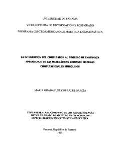 universidad de panamá vicerrectoria de investigación y post—grado