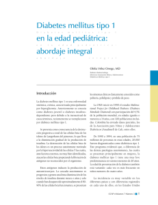 Diabetes mellitus tipo 1 en la edad pediátrica: abordaje integral