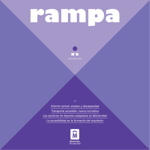 Rampa 6 - Intendencia de Montevideo.
