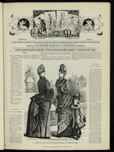 periódico quincenal indispensable para las familias, 1885, nº 35