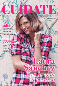 Cuídate Magazine No. 6 · Julio-Agosto 2016