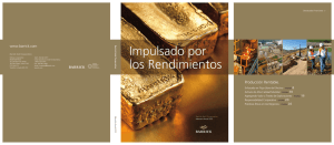 Memoria Anual 2012 - Barrick Gold Corporation