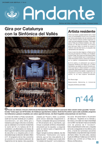 Gira por Catalunya con la Sinfónica del Vallés