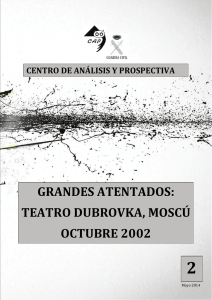 teatro dubrovka, moscú octubre 2002
