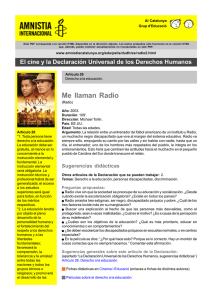 Me llaman Radio - Amnistia Internacional Catalunya