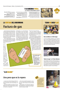 Factura de gas - Ayuntamiento de Huesca