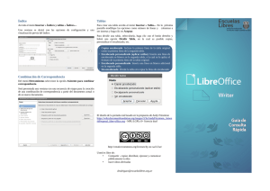 Triptico LibreOffice Writer