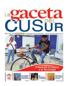 Cartelera noviembre - Centro Universitario del Sur
