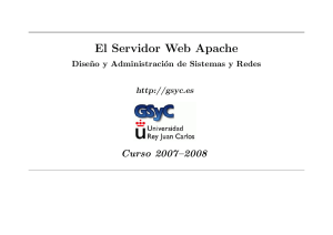 El Servidor Web Apache