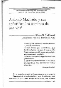 Antonio Machado y sus apócrifos : los caminos de
