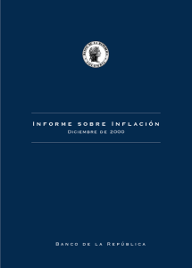 Informe sobre Inflación