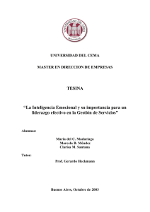 tesina - Universidad del CEMA