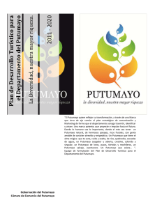 Plan Desarrollo Turístico Putumayo