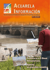 Nº 4 Año 2011 - Agrupación de Acuarelistas de Andalucía