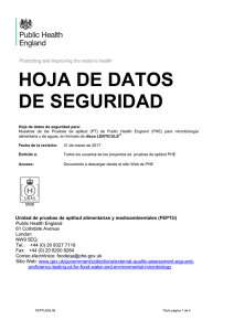 Safety Data Sheet Lenticule Spanish