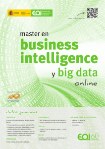 Business Intelligence y Big Data (ONLINE).