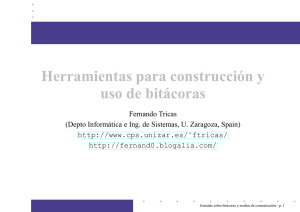 presentación sobre herramientas bitacoreras (pdf, 5,1