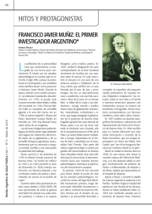 Francisco Javier Muñiz - Revista Argentina de Salud Pública