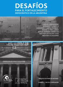 Desafíos para el fortalecimiento democrático en la Argentina
