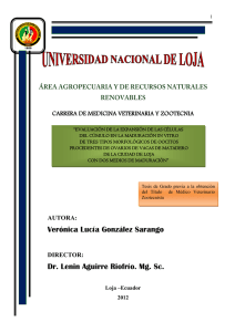 Verónica Lucía González Sarango Dr. Lenin Aguirre Riofrío. Mg. Sc.