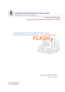 Animación en Internet con Flash - Instituto de Ciencias de la