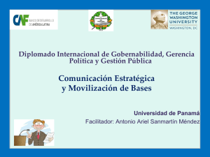 Diapositiva 1 - Universidad de Panamá