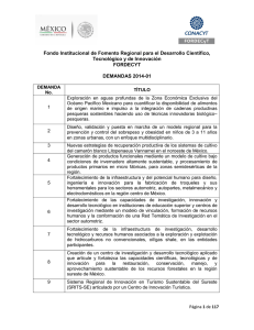 demanda espec&iacute;fica
