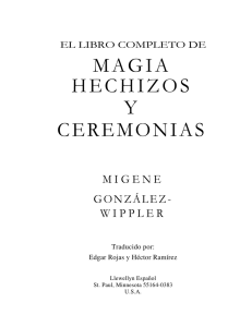 magia hechizos y ceremonias